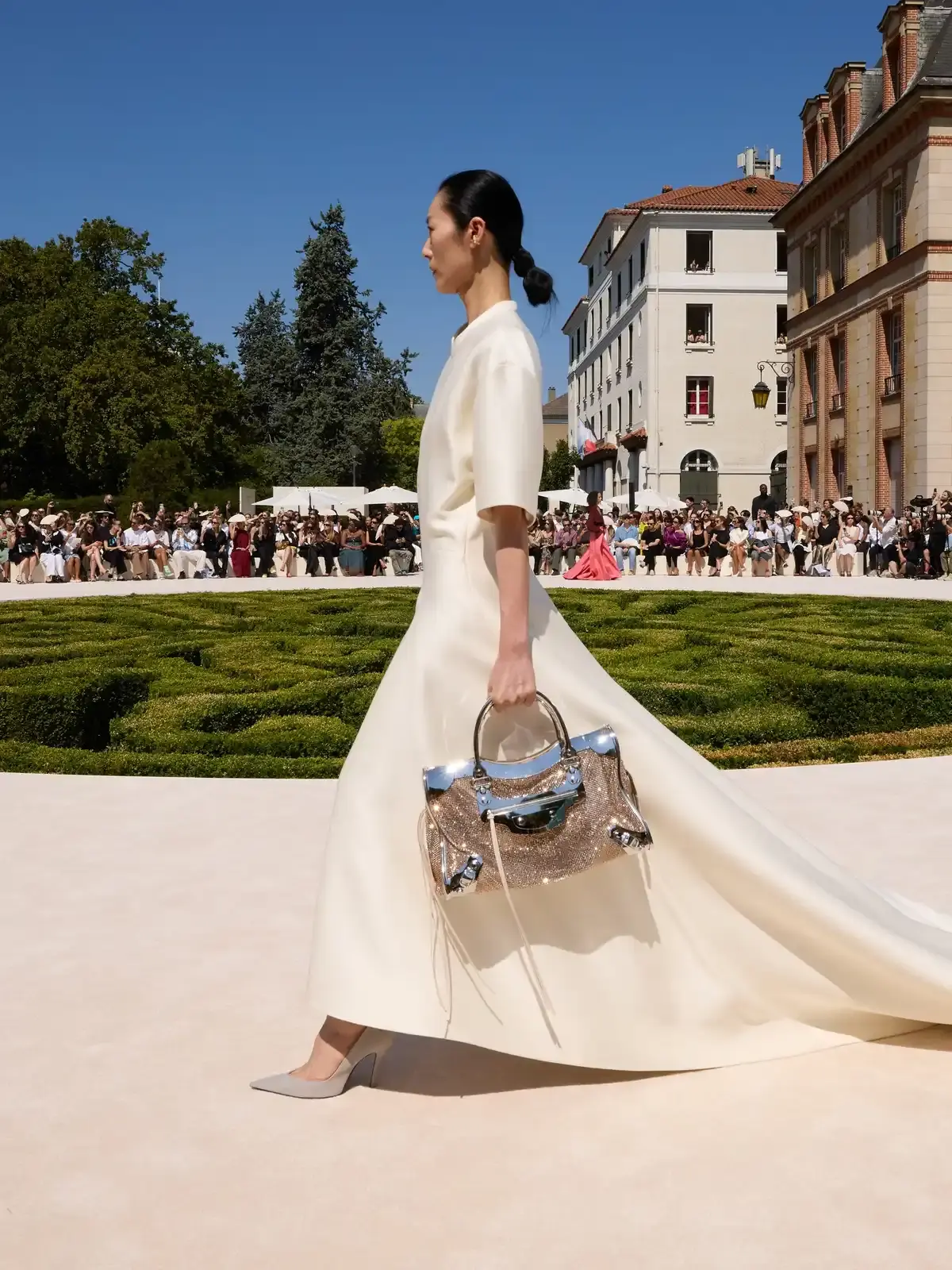 Balenciaga Reimagines Iconic City Bag with Crystal Embellishments