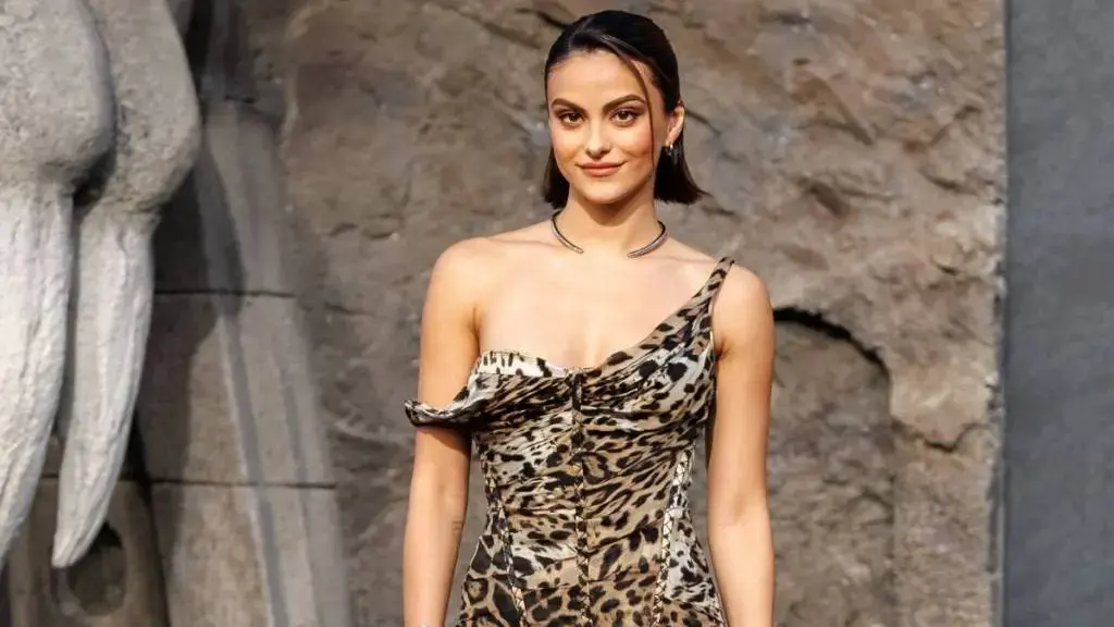 Camila Mendes' Dress Slips off at Premiere