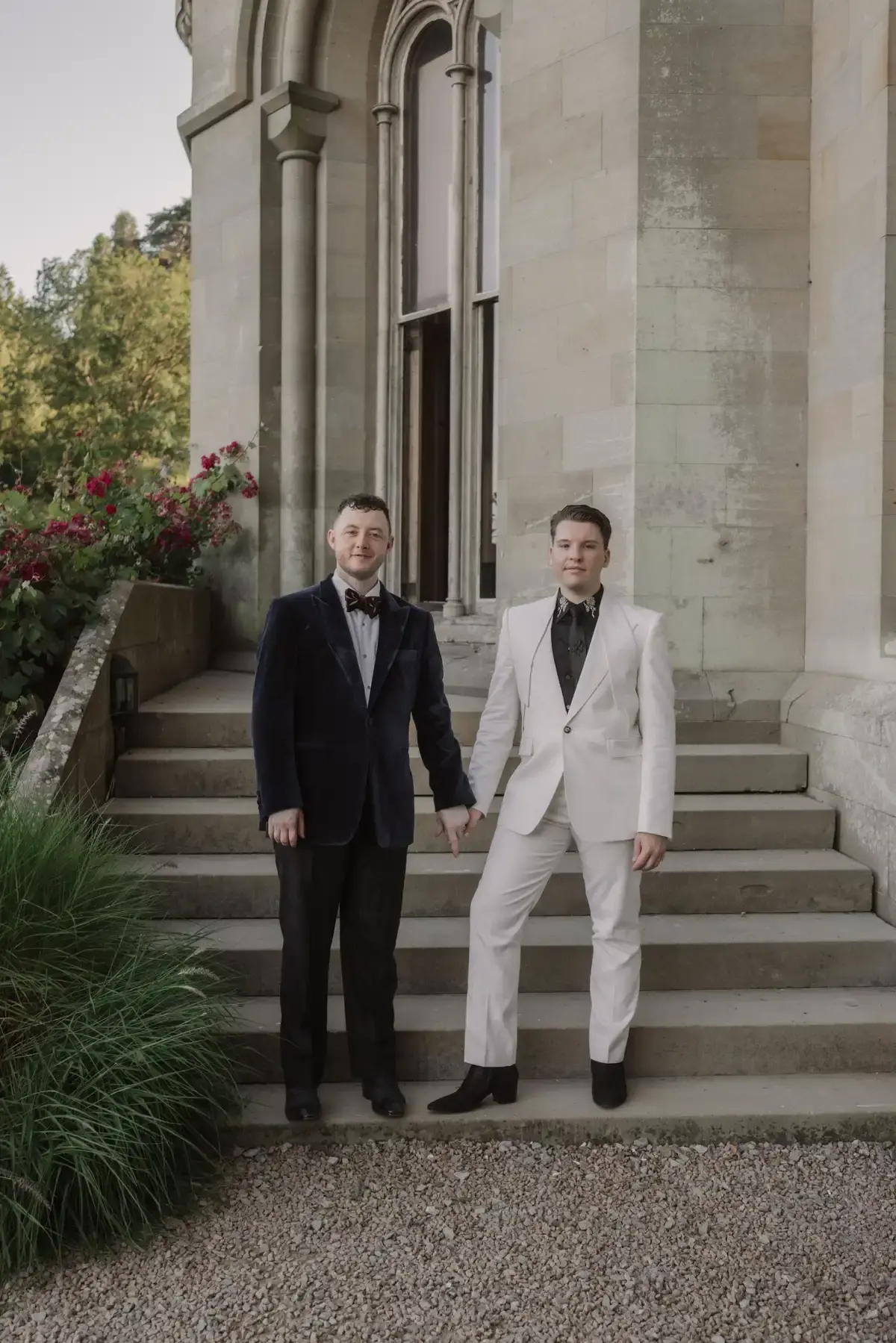 Couple Overcomes Adversity for Dream Castle Wedding