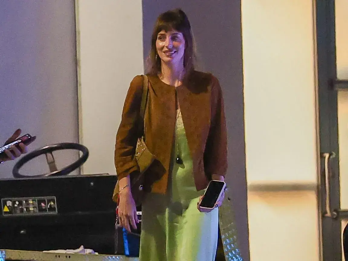 Dakota Johnson Sports Unexpected Accessory at St. Vincent Concert