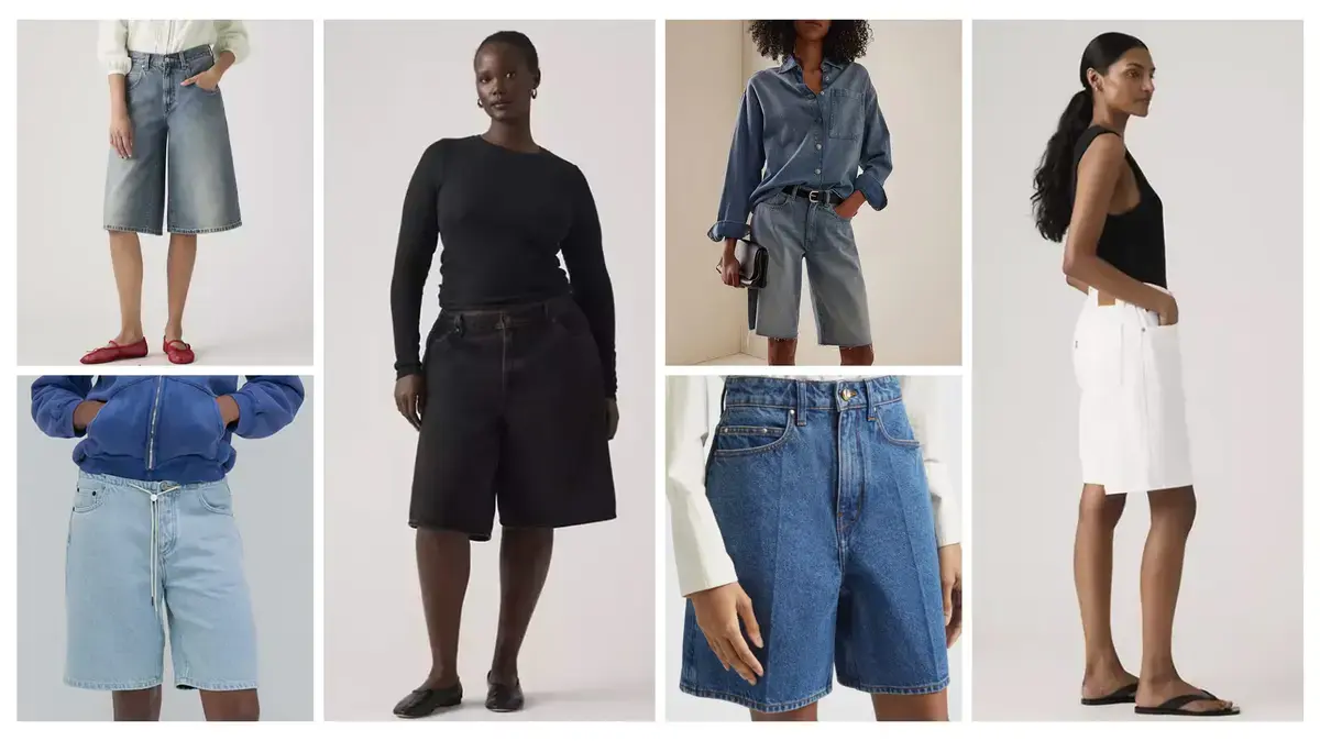 Denim Shorts Make a Stylish Comeback