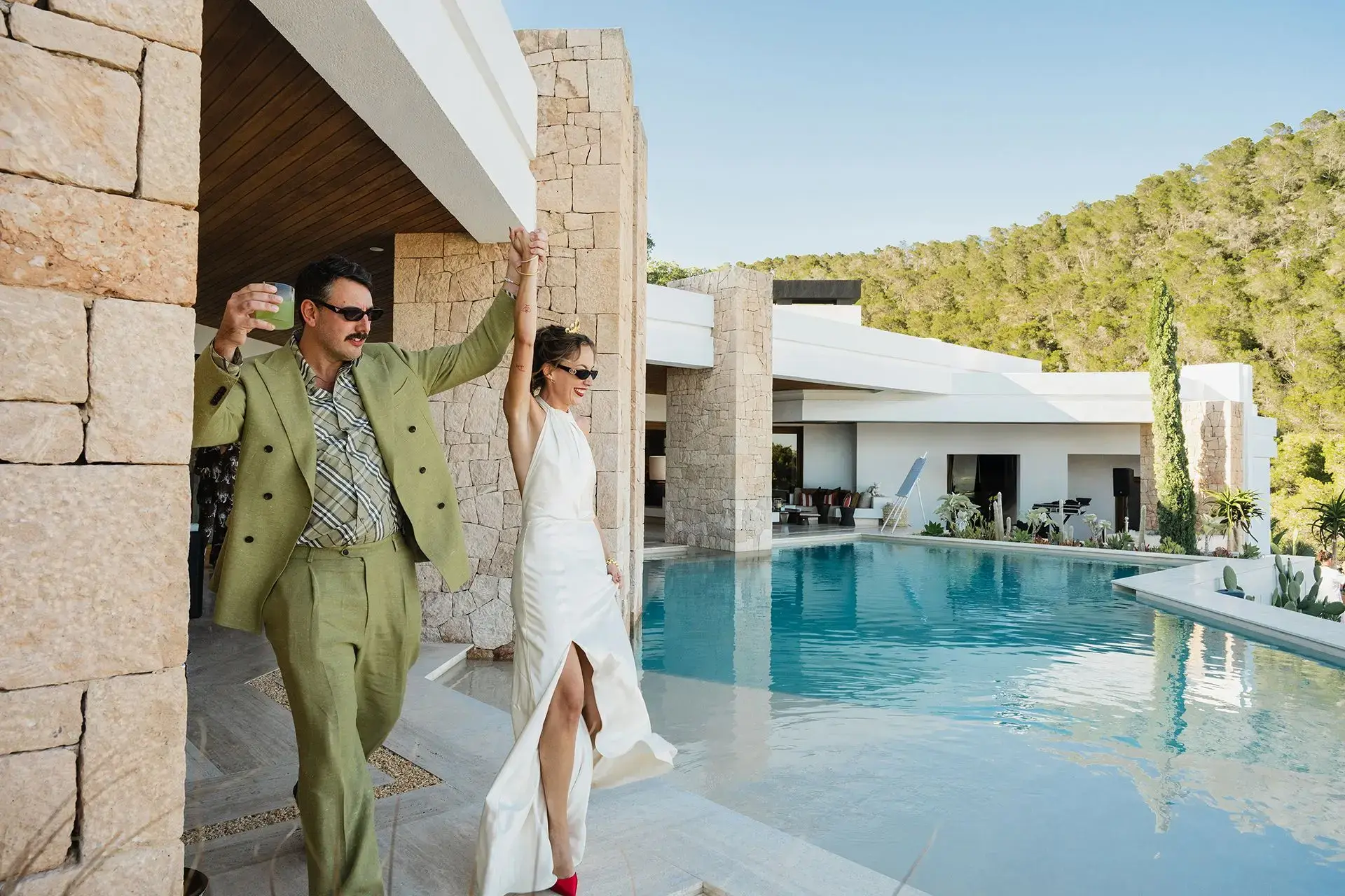 DJ Bride Swaps Gown for 90s Dress to Dance in Ibiza
