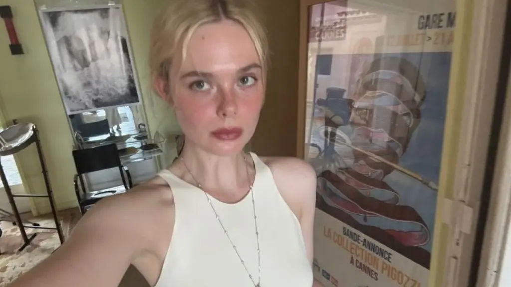 Elle Fanning Stuns in Avant-Garde Marchesa Gown for Entertainment Weekly Editorial