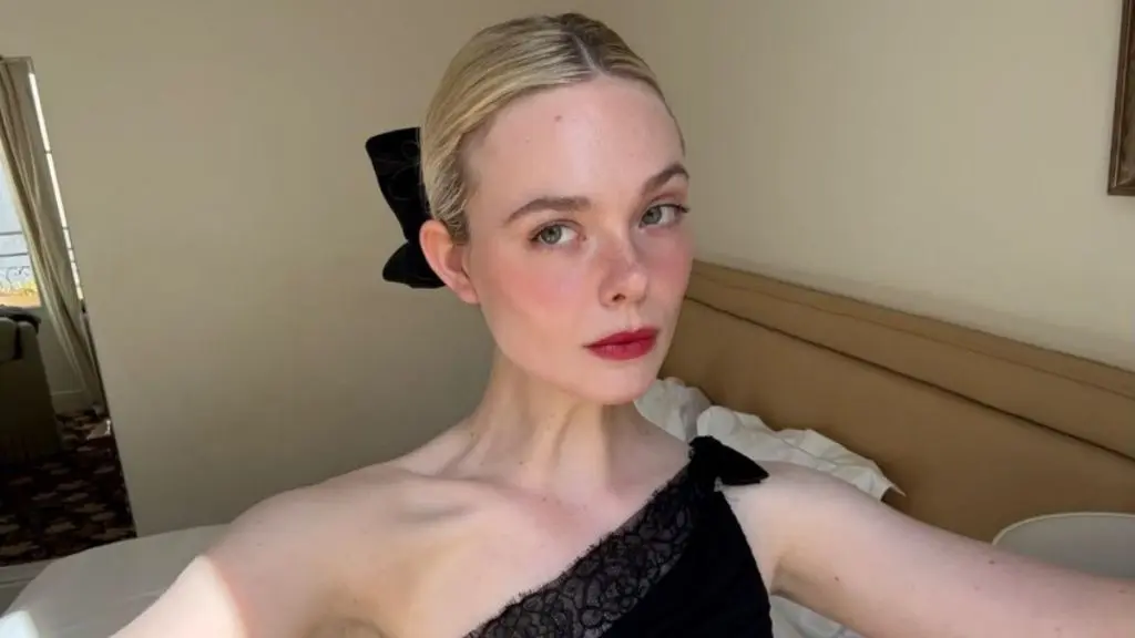 Elle Fanning Stars in Haunting Valentino Gown for Entertainment Weekly Shoot
