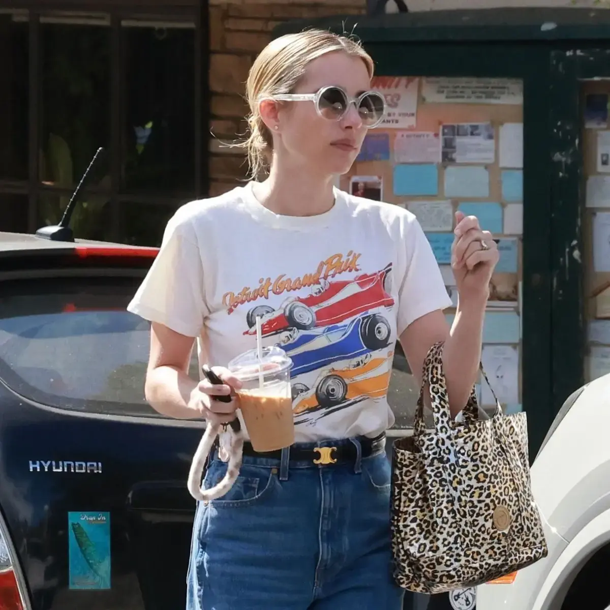 Emma Roberts's Floral Tabi Heels Now Available at 65% Discount