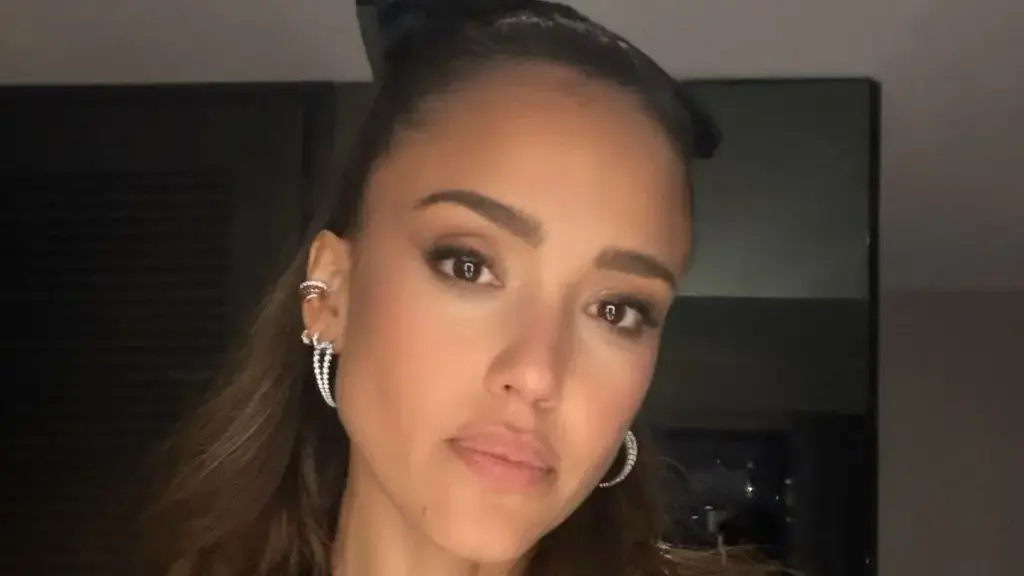 Jessica Alba Debuts Bold Burgundy Street Style in Los Angeles