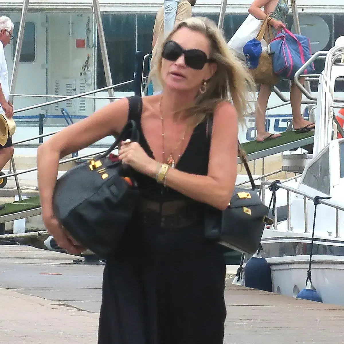 Kate Moss Masters Over-50s Style in Formentera