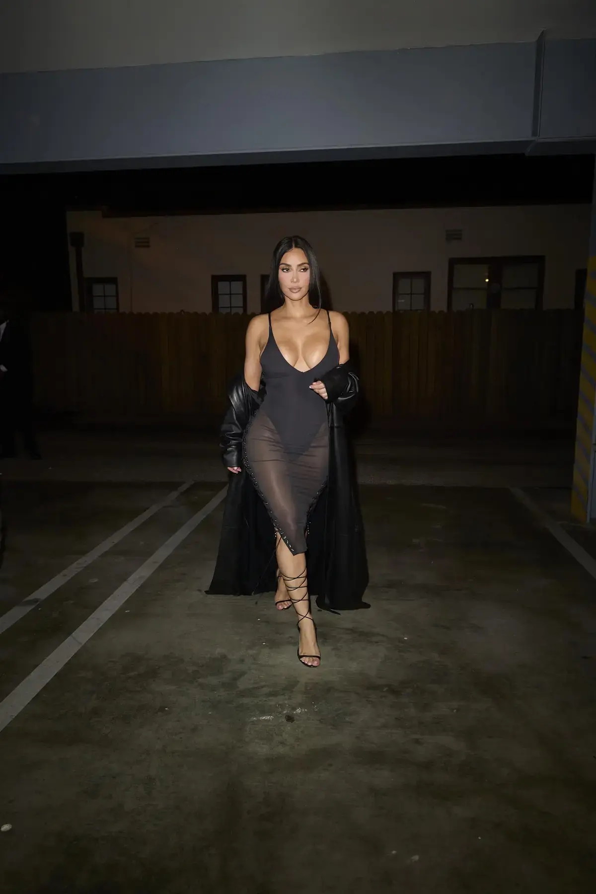 Kim Kardashian Steps Out for Energy Drink Launch