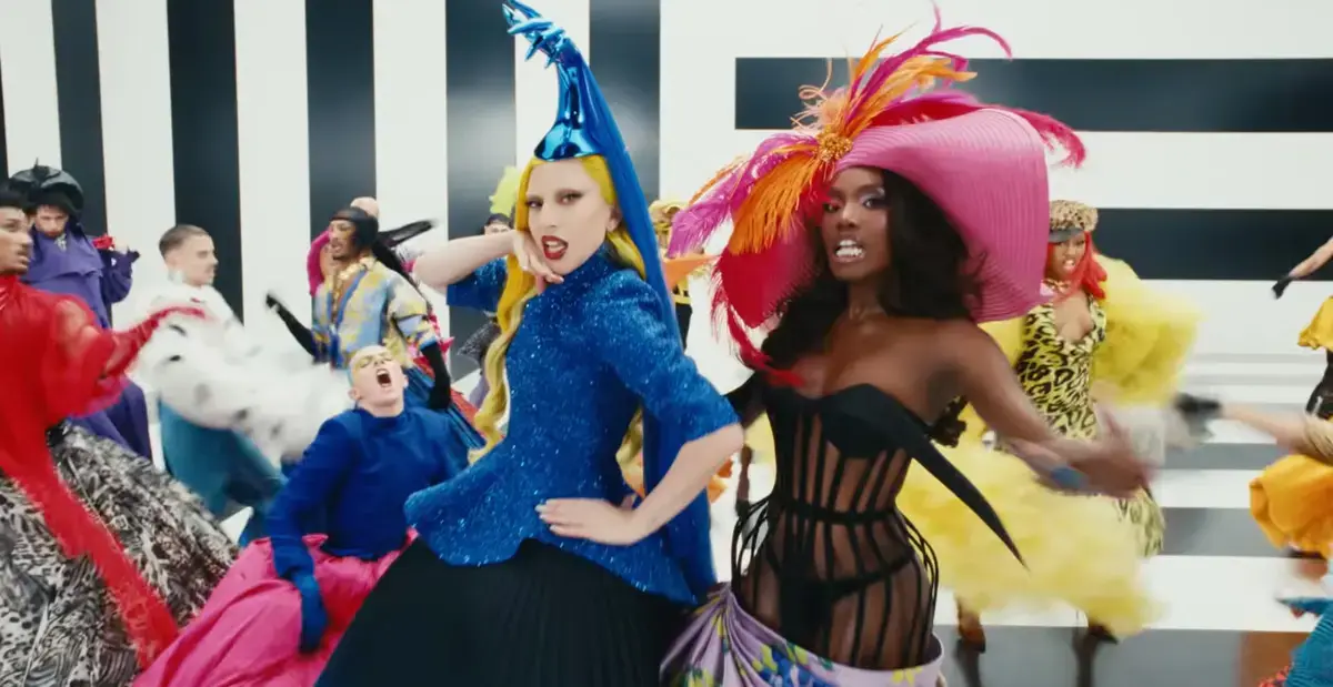 Lady Gaga and Doechii Shine in a Nostalgic Fashion Show Performance