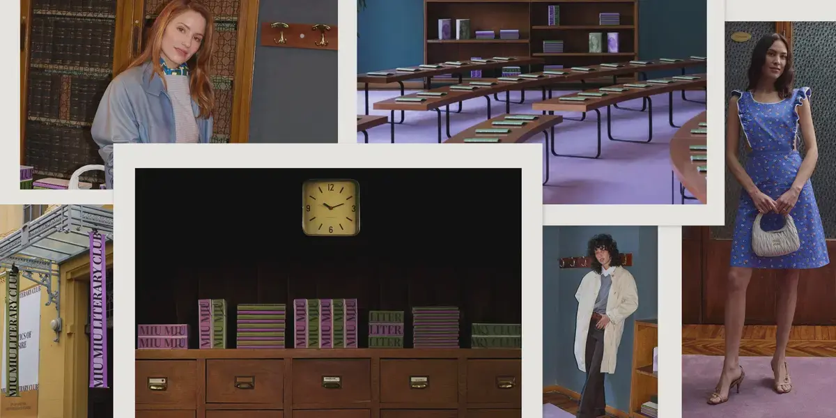 Miu Miu Elevates Books as the Latest Trend