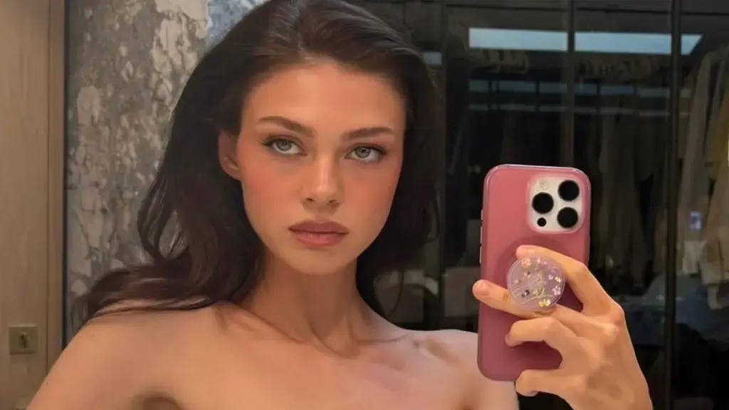 Nicola Peltz Beckham's Leotard Rides Up Dangerously During Epic High Leg Stretch