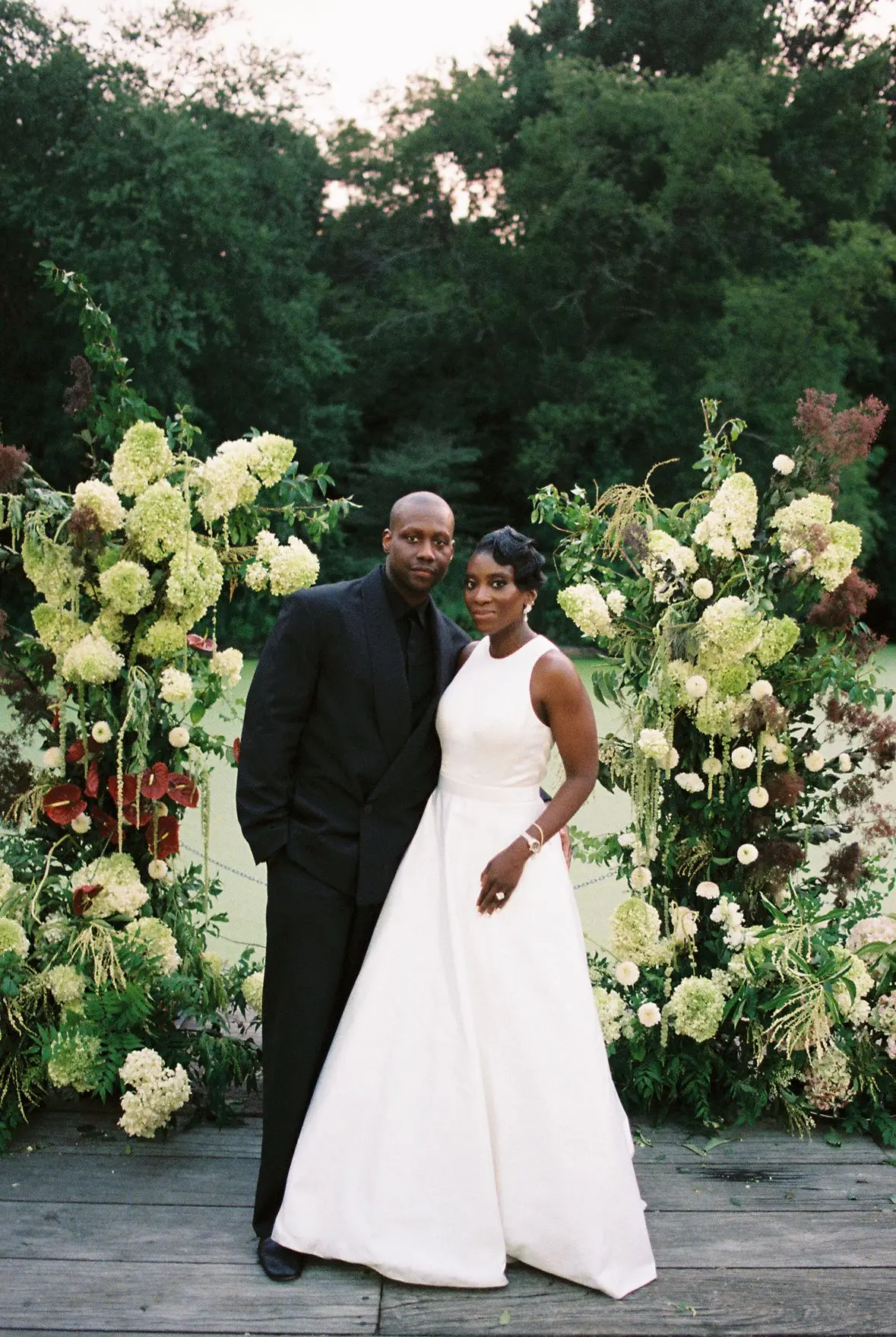 Nikki Ogunnaike and Philippe Fonzin Celebrate Marriage at Historic Prospect Park Boathouse