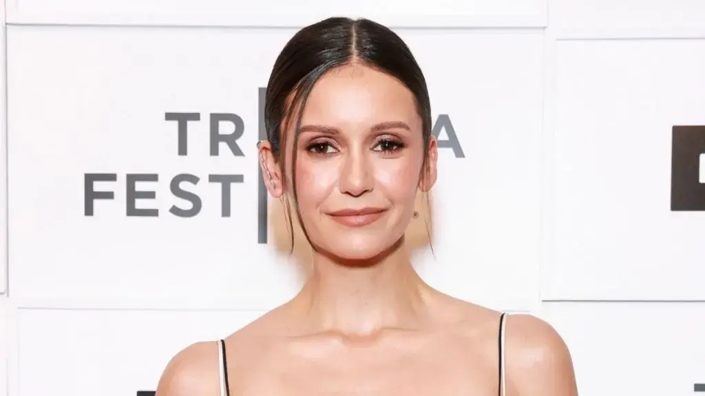 Nina Dobrev's Lingerie-Inspired Dress Steals the Show