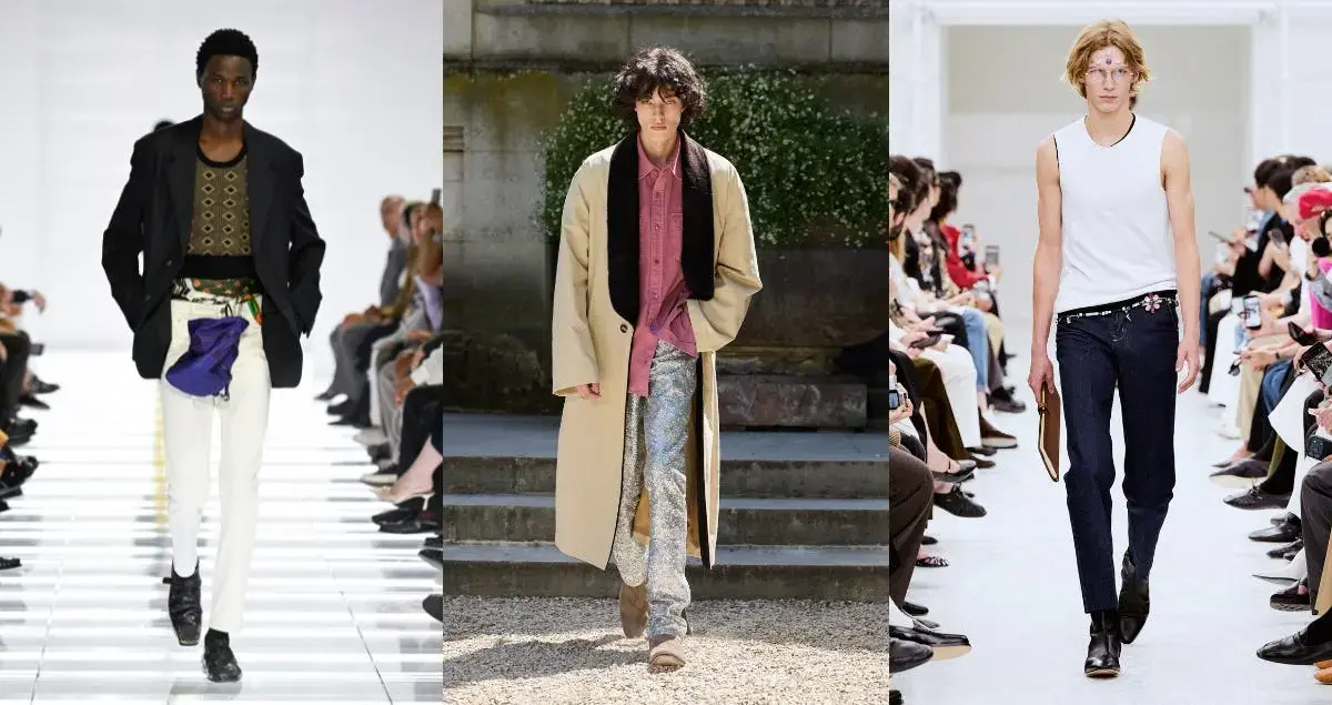 Skinny Jeans Make an Unexpected Return to the Runway