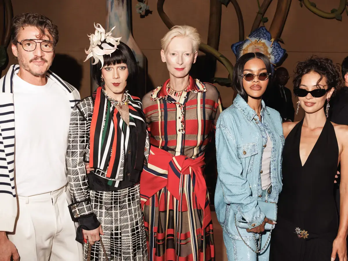 Stars Shine at Chanel's Couture Show