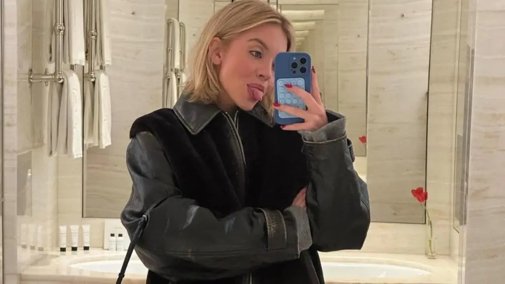 Sydney Sweeney Teases Playful New Lingerie Drop with Topless G-String Photo