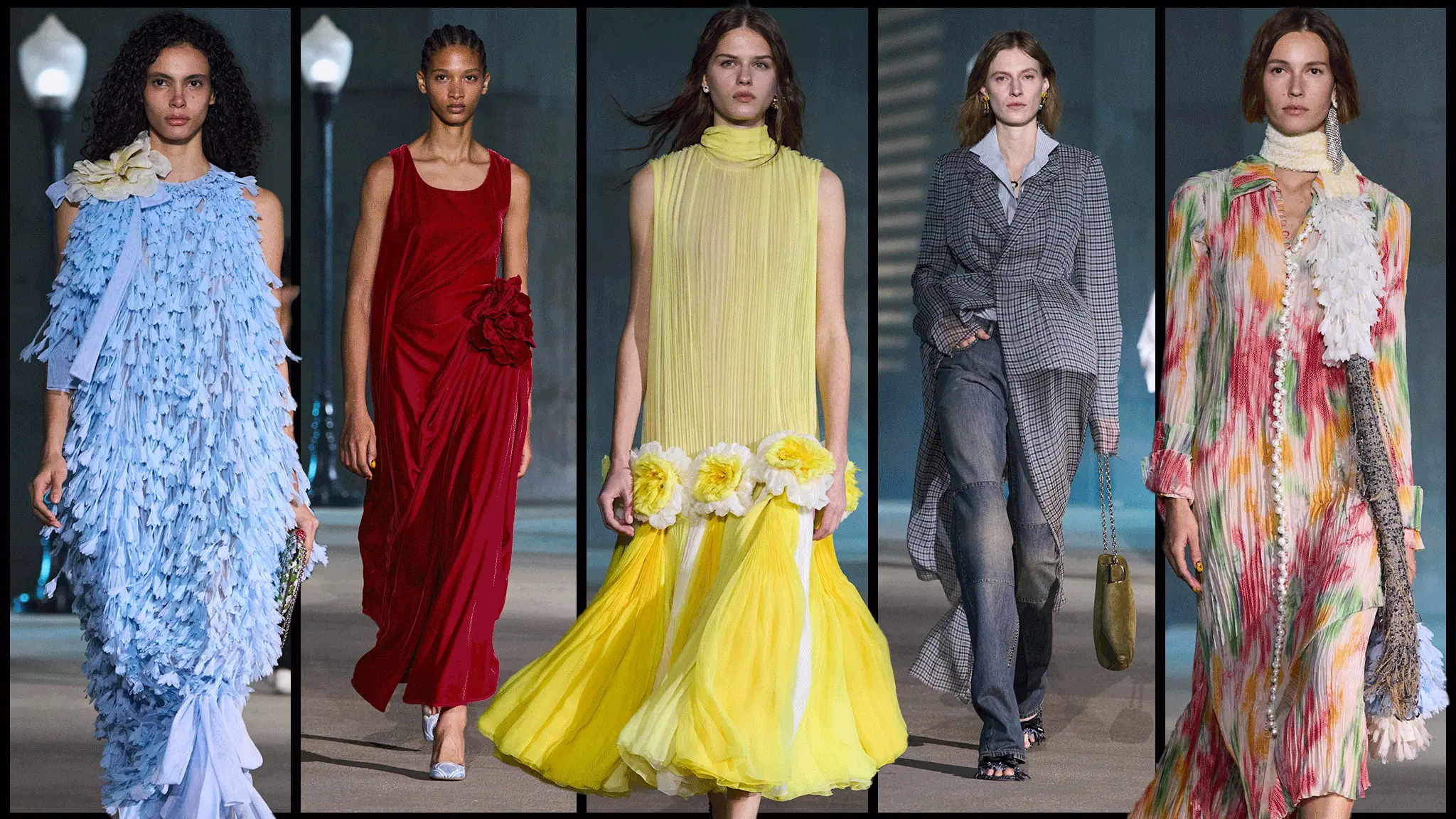 Tinseltown Glamour Meets Haute Couture