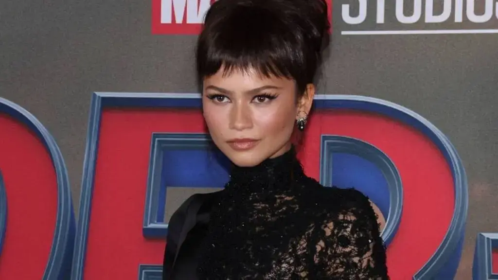 Zendaya Stuns in Daring See-Through Gown