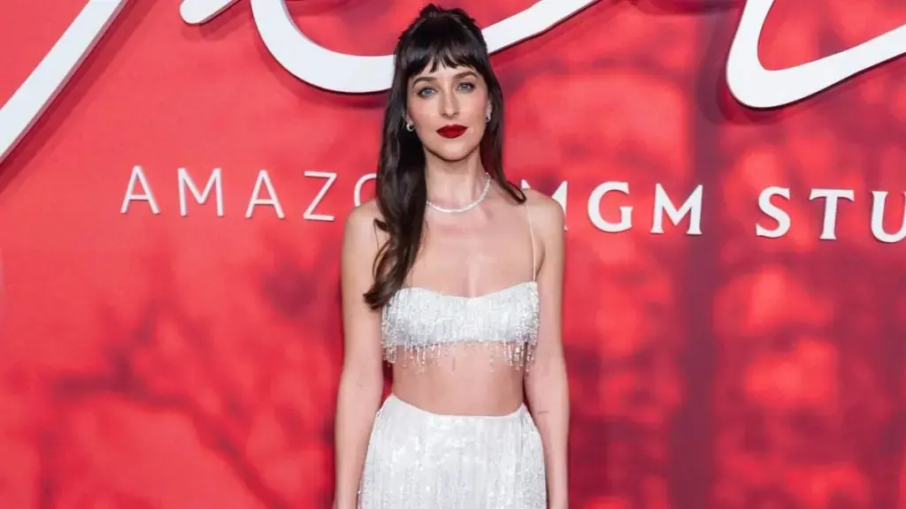 Dakota Johnson Stuns in Custom Calvin Klein at Verity Premiere