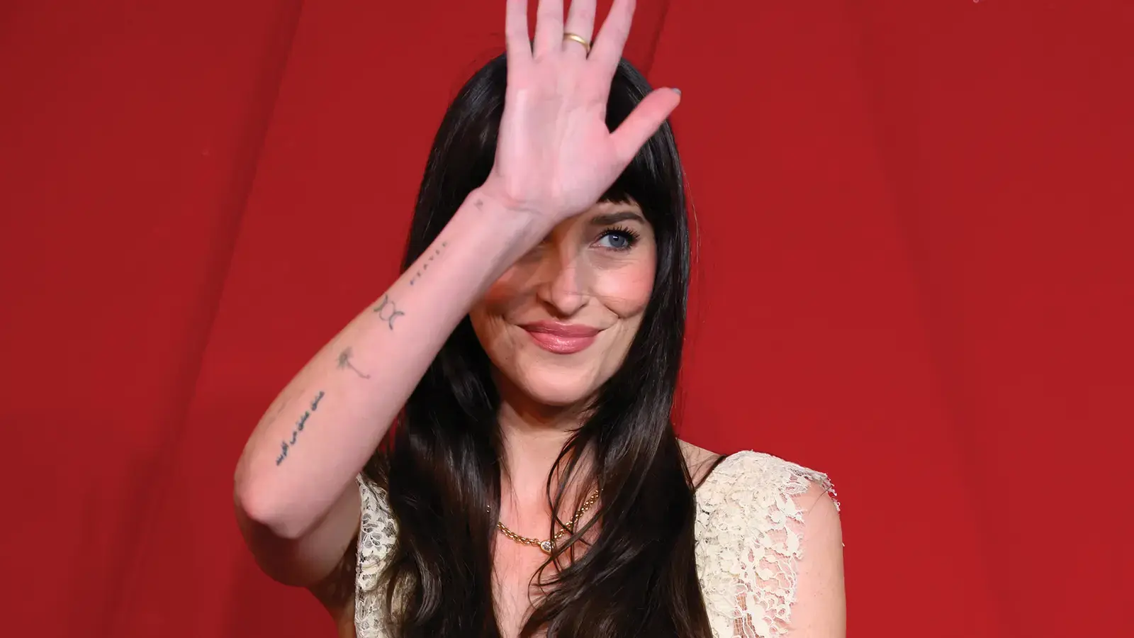 Dakota Johnson Stuns in Sheer Thong-Baring Gown at Verity Premiere
