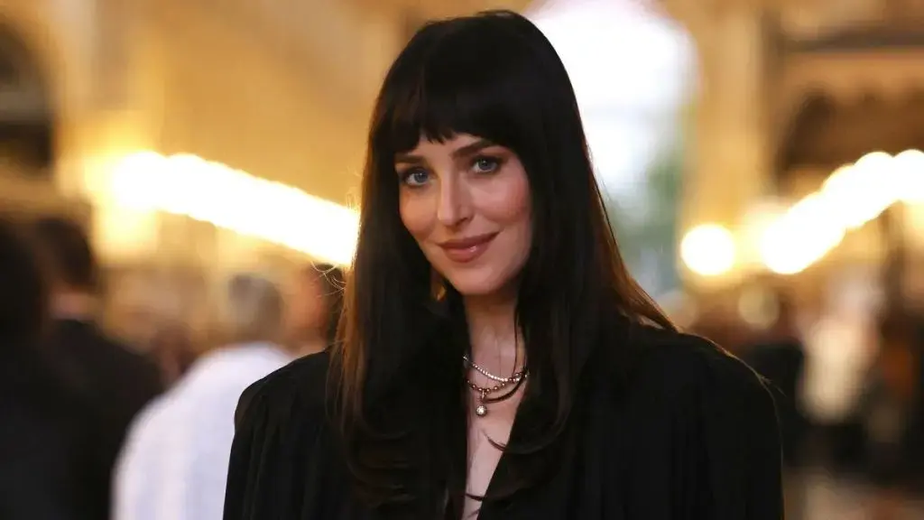 Dakota Johnson Stuns in Sheer Valentino at Milan Fashion Event
