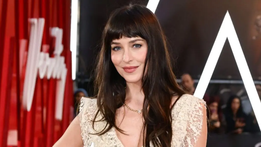Dakota Johnson Turns Heads in Sheer Maxi Dress at London Premiere