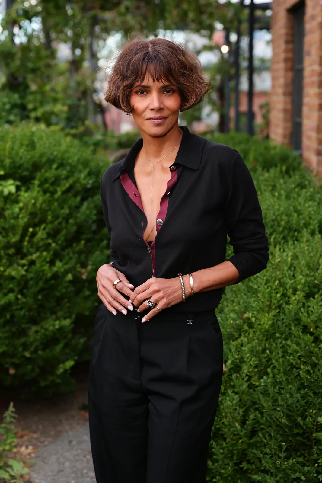 Halle Berry’s curtain crop hairstyle offers a sophisticated option for women over fifty