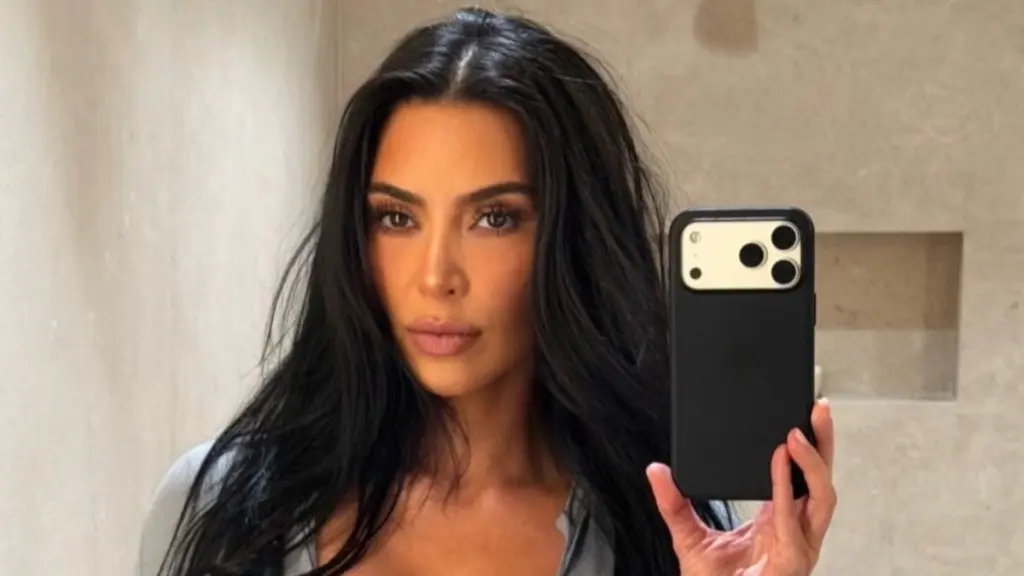 Kim Kardashian Stuns in Plunging Rick Owens Dress in Paris