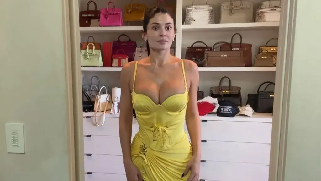 Kylie Jenner Showcases Vintage Versace Style in Latest Travel Vlog