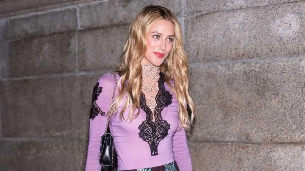 Lili Reinhart Turns Heads in See-Through Valentino Look in NYC