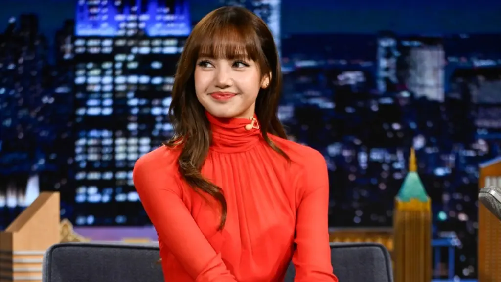Blackpink Star Lisa Brings High Fashion to Late Night