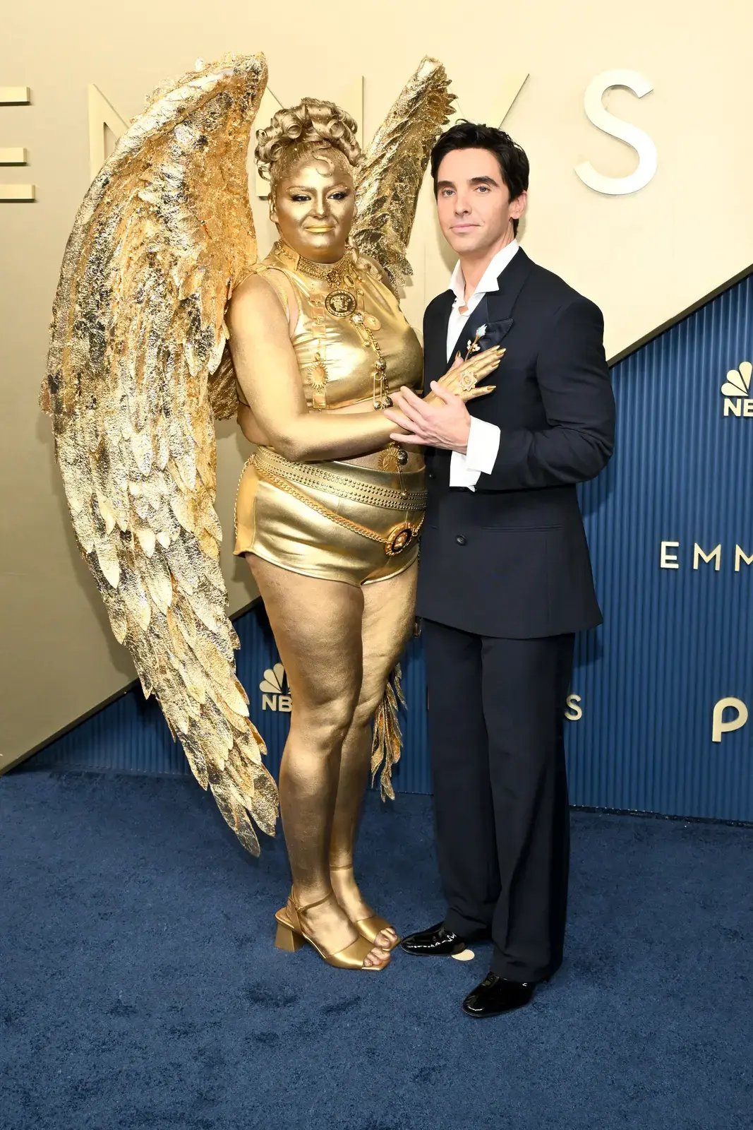 Meg Stalter Shines as a Golden Emmy at the 2026 Oscars