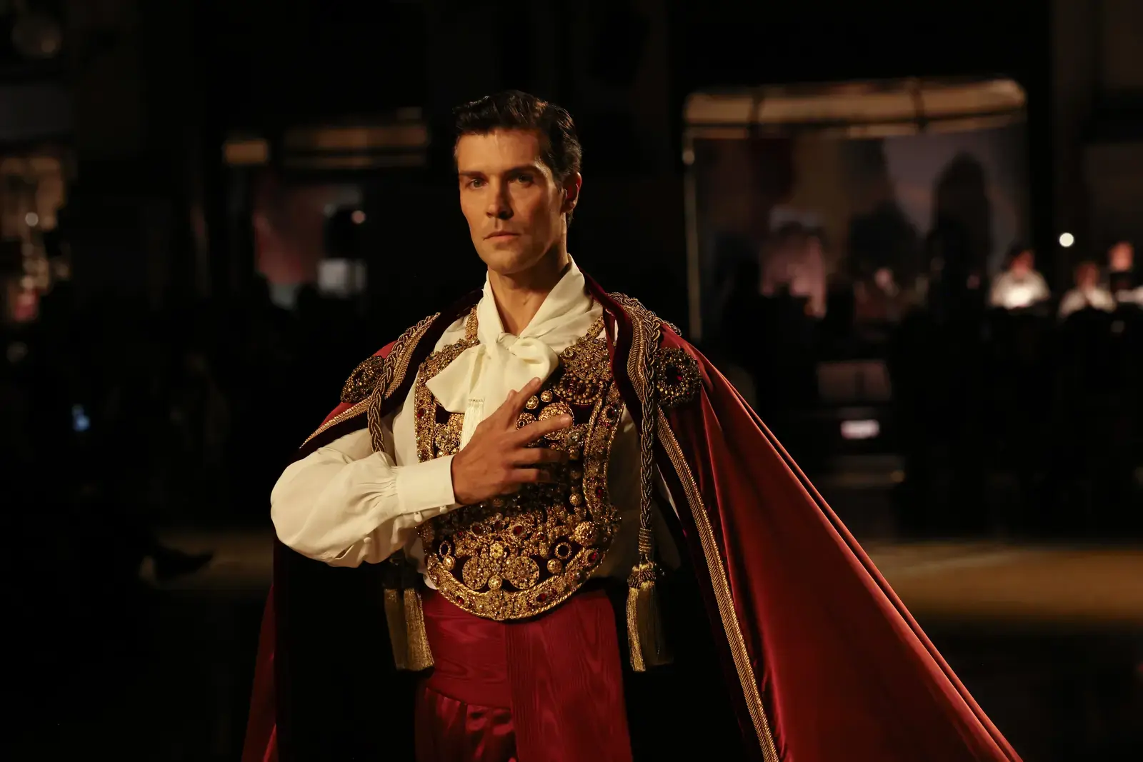 Roberto Bolle Performed Ballet on a Custom Ferrari at Vogue World Milan