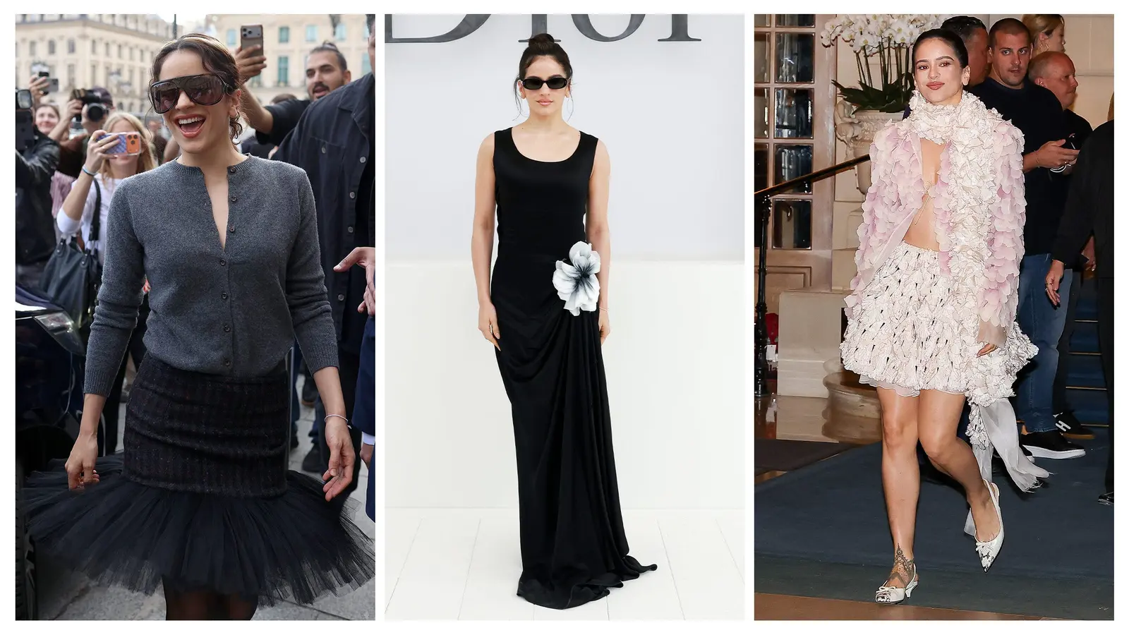 Rosalía Keeps Winning Streak at Paris Fashion Week