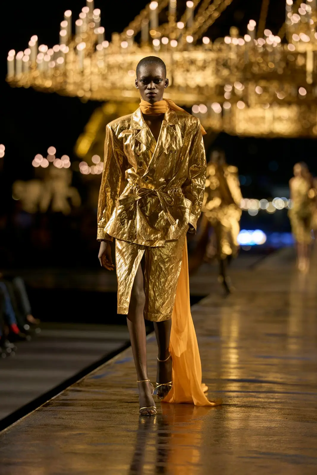 Saint Laurent’s 2027 Spring/Summer Collection Shines in Paris