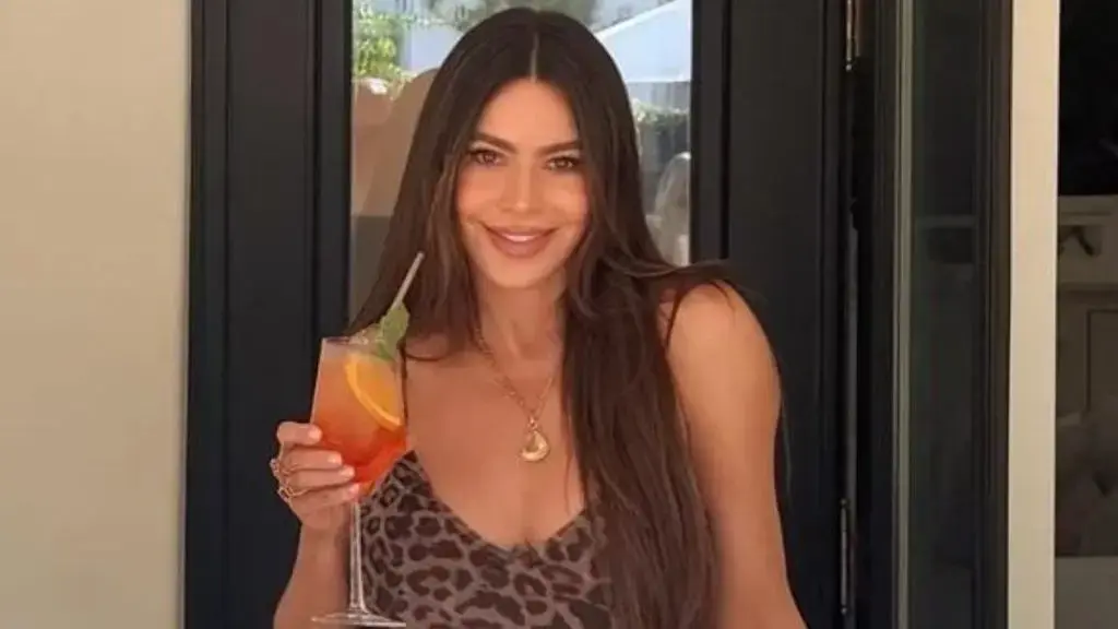 Sofia Vergara Stuns in Bold Animal Print for Family Celebration