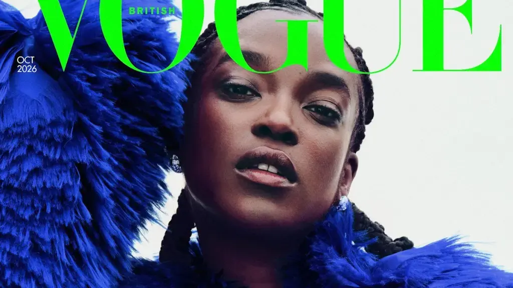 Wunmi Mosaku Stuns in Bold Blue Bottega Veneta Look for British Vogue Feature