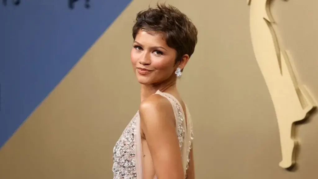 Zendaya Wears Bold See-Through Prada Gown at Emmy Awards