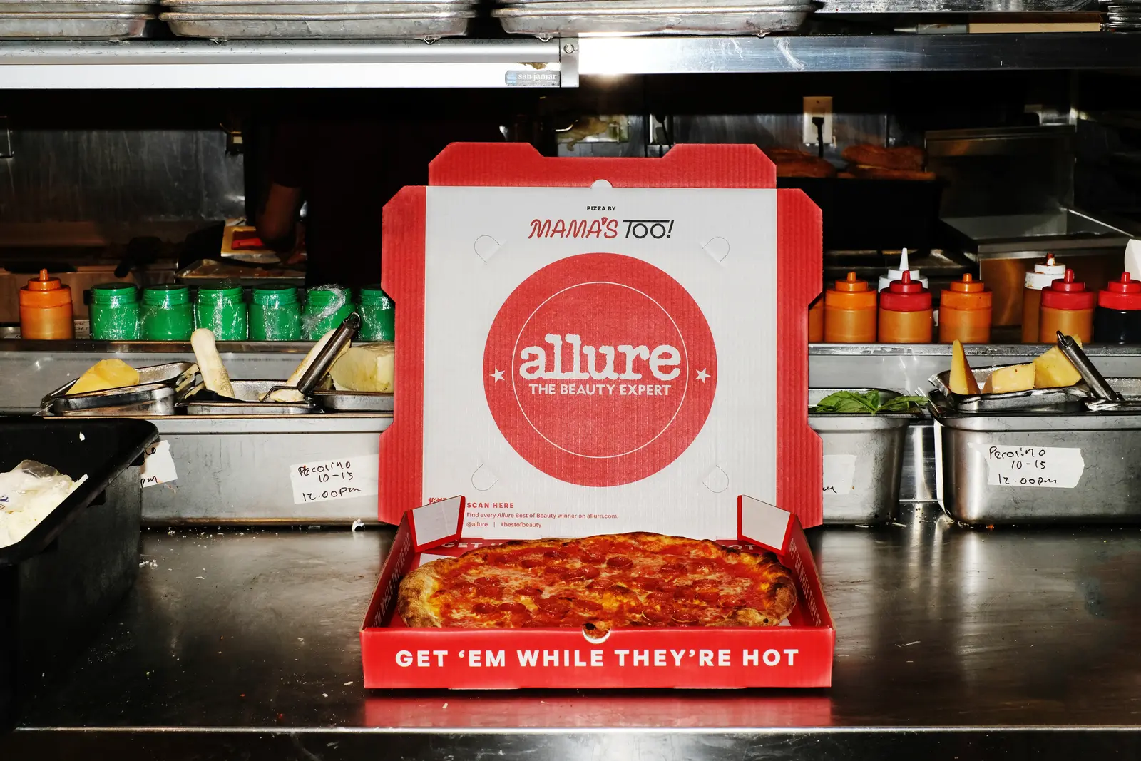 Allure marks Best of Beauty's 30th anniversary with pizza party