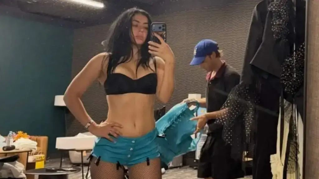 Charli XCX Shocks Fans With Revealing Black Dress on Instagram