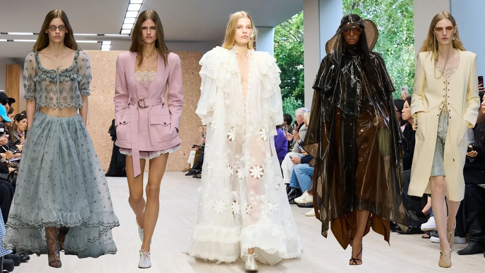 Chloé Unveils Modern French Elegance with Lace Co‑ords and Updated Trench Coats