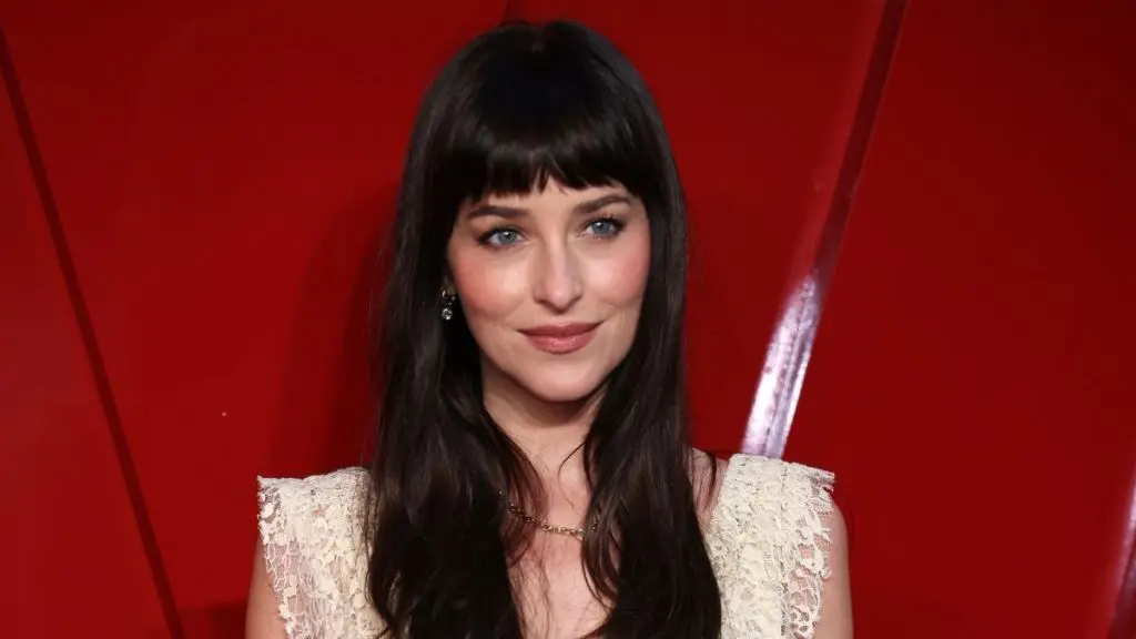 Dakota Johnson turns heads in sheer lace gown for 37th birthday