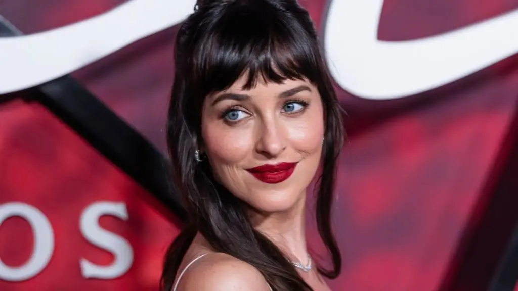 Dakota Johnson Celebrates Birthday in Daring Lace Ensemble