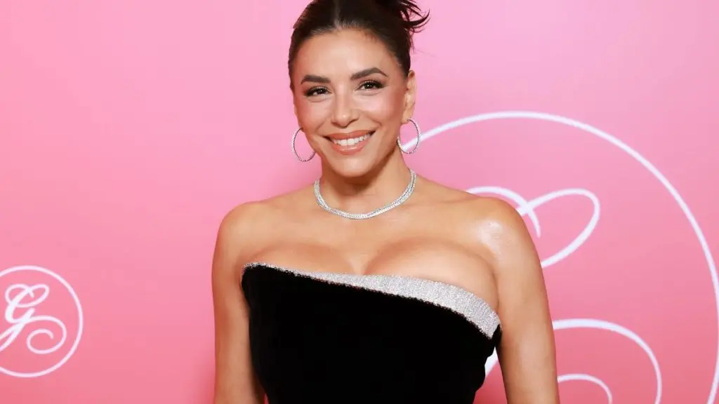 Eva Longoria Dazzles in Form-Fitting Black Gown at Monaco Gala