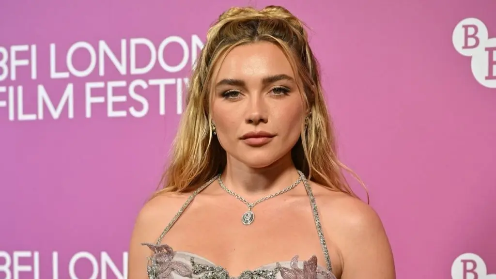 Florence Pugh Stuns in Daring Wiederhoeft Gown at London Film Festival