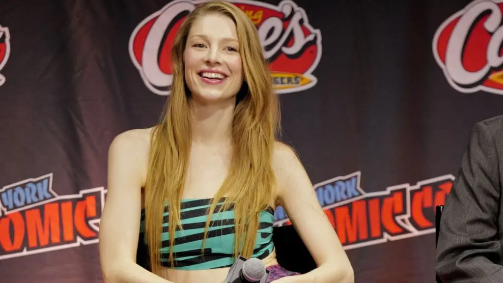 Hunter Schafer Turns Heads in Mini Prada Bandeau at NY Comic Con
