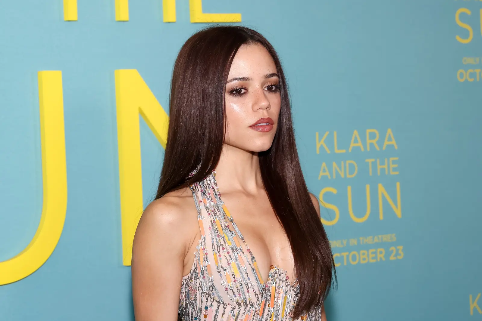 Jenna Ortega Steels the Spotlight in Futuristic Corset Gown at Klara Premiere