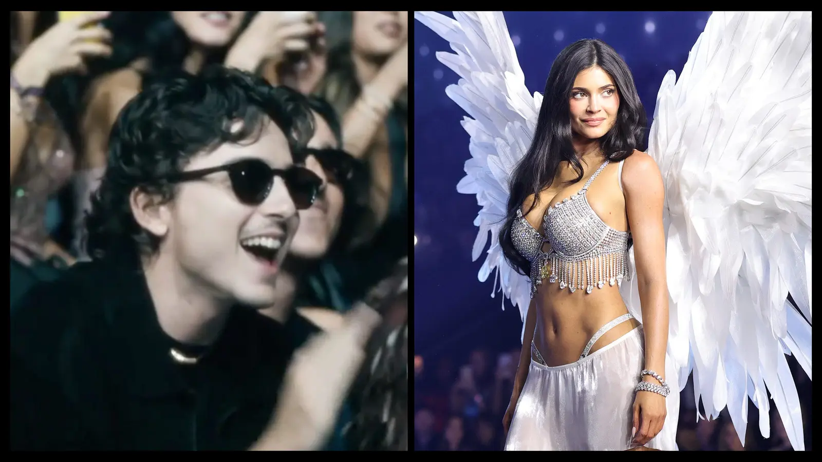 Timothée Chalamet Sweetly Cheers on Kylie Jenner As She Makes Her Victoria’s Secret Fashion Show Debut
