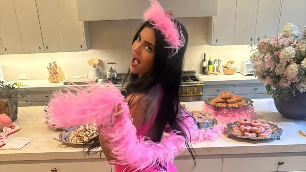 Kylie Jenner Stars in New Pink-Led Makeup Tutorial for Her Beauty Brand
