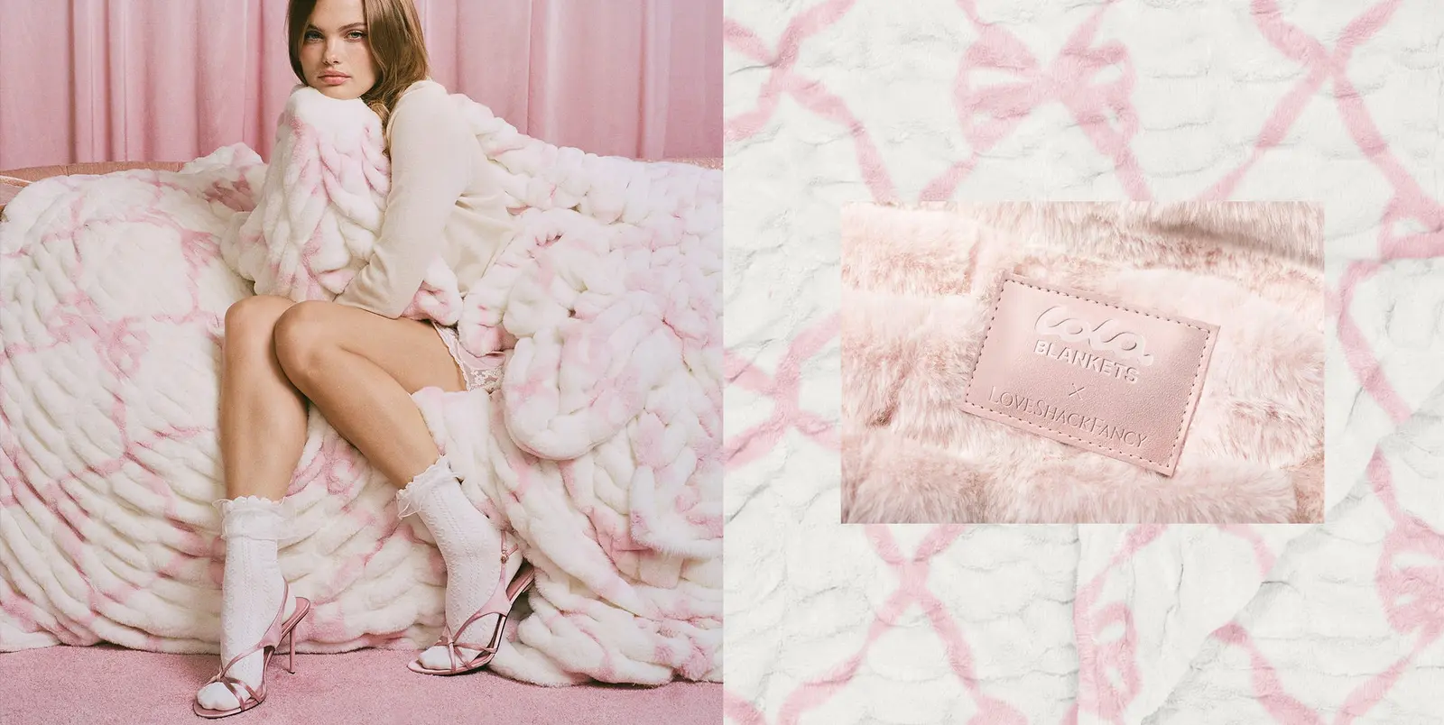 LoveShackFancy and Lola Blankets Launch Whimsical Limited-Edition Throw Collection
